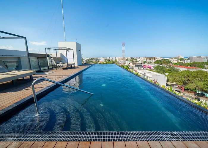 New With Pool And Gym 1 Br Appartement Playa del Carmen
